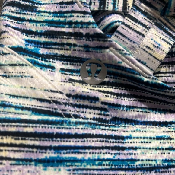 #264 - 🍋 Lululemon Pure Practice Bra Blurry Belle Blue Size: 6 🍋 - Picture 4 of 7